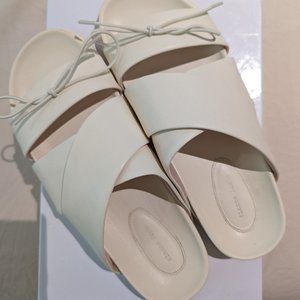Simone Rocha Criss Cross Bow Slides